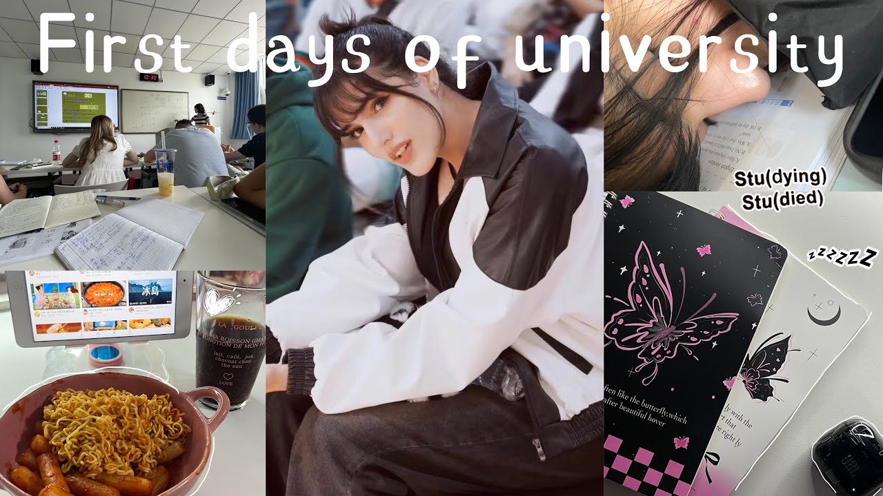 First days of university 🇨🇳 |📚دوزو معايا اول  أيام القراية في الصين