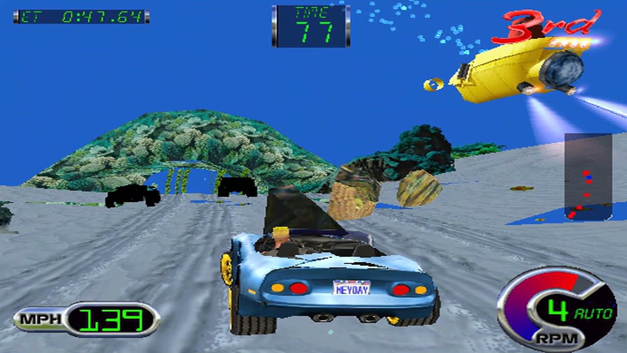 Cruis'n Exotica (Arcade) | MAME 0.240 | Gameplay #1