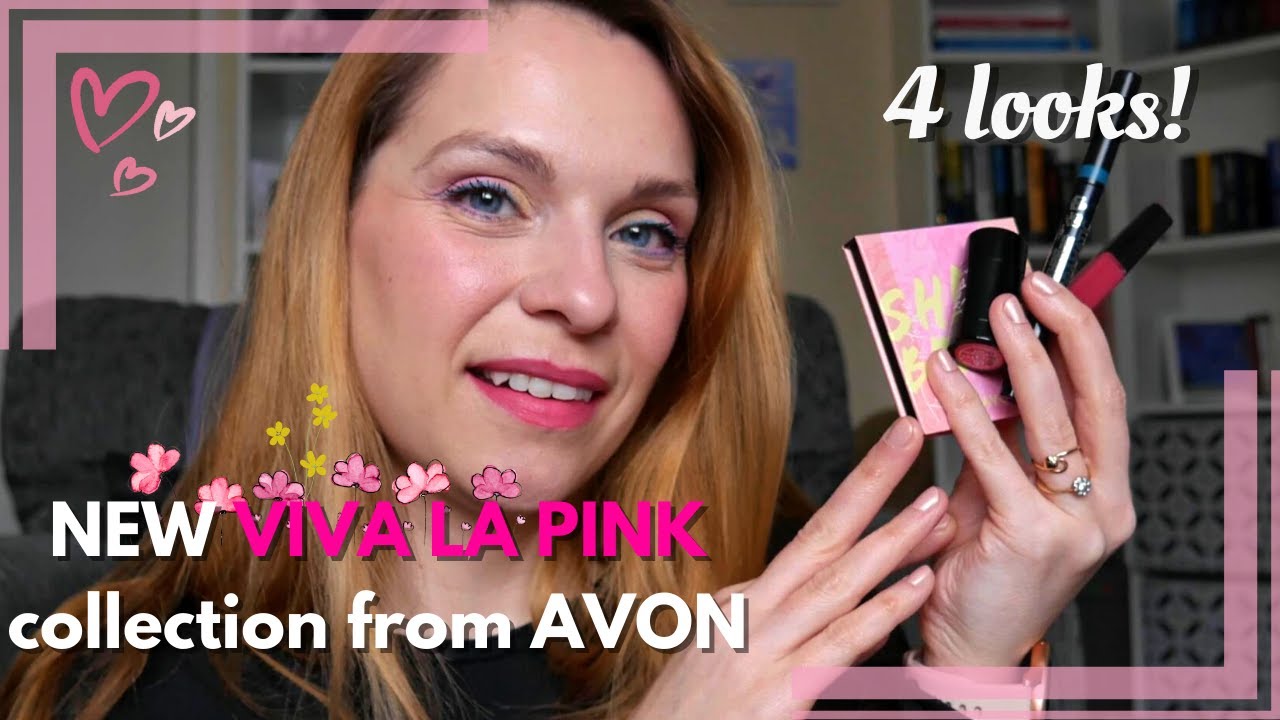 Avon UK: the NEW Viva La Pink collection / Shine Bright eyeshadow palette swatches + review
