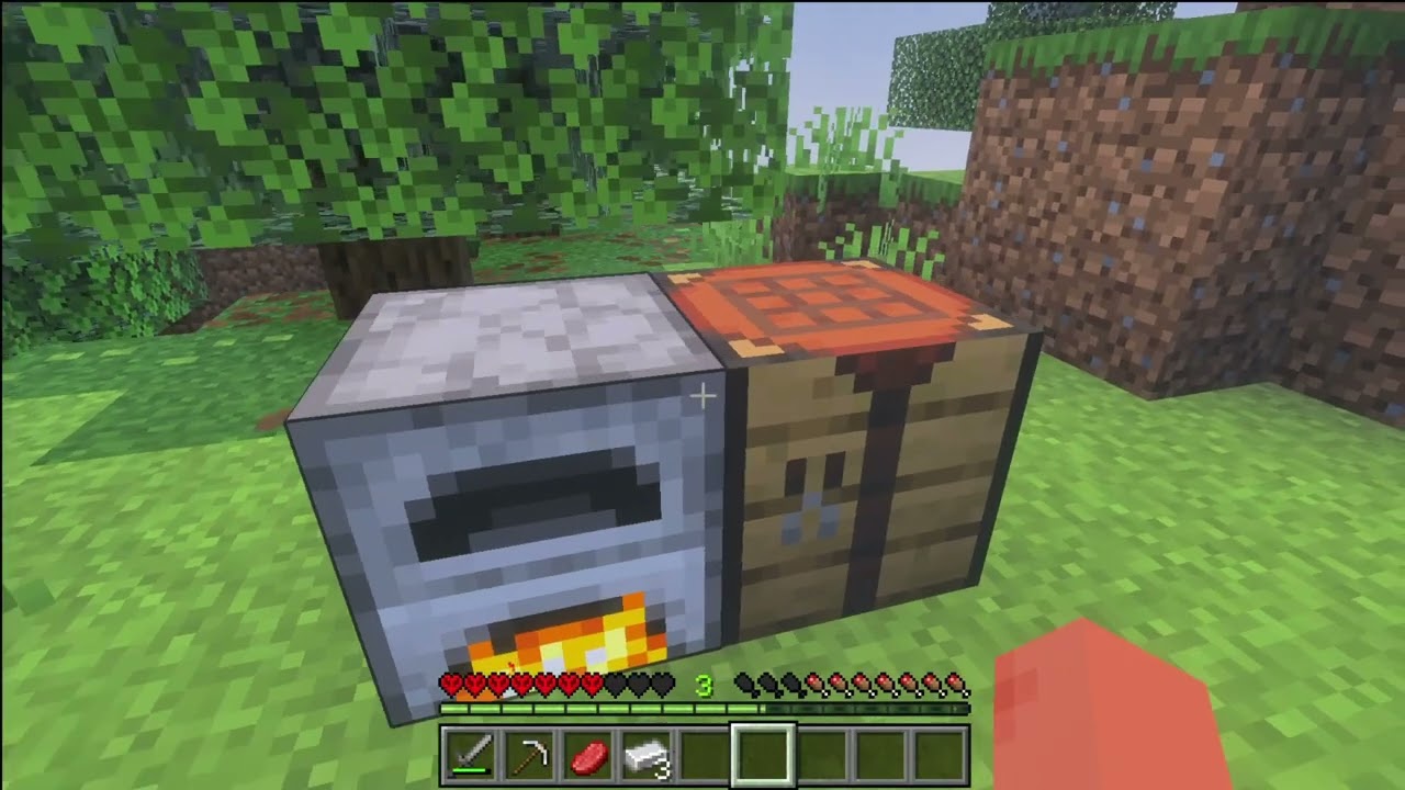 playing minecraft hardcore
