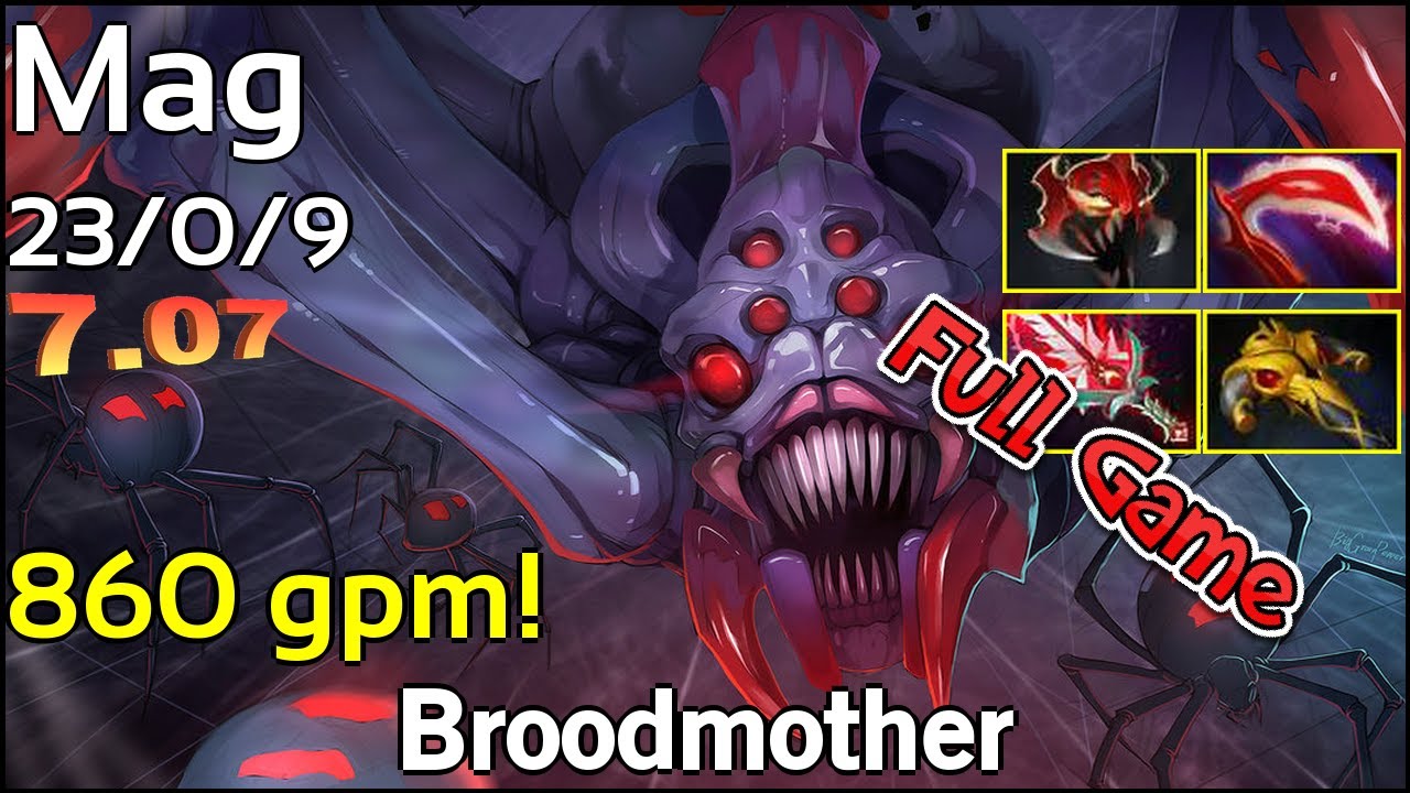 Mag [Effect] - Broodmother - Dota 2 Full Game