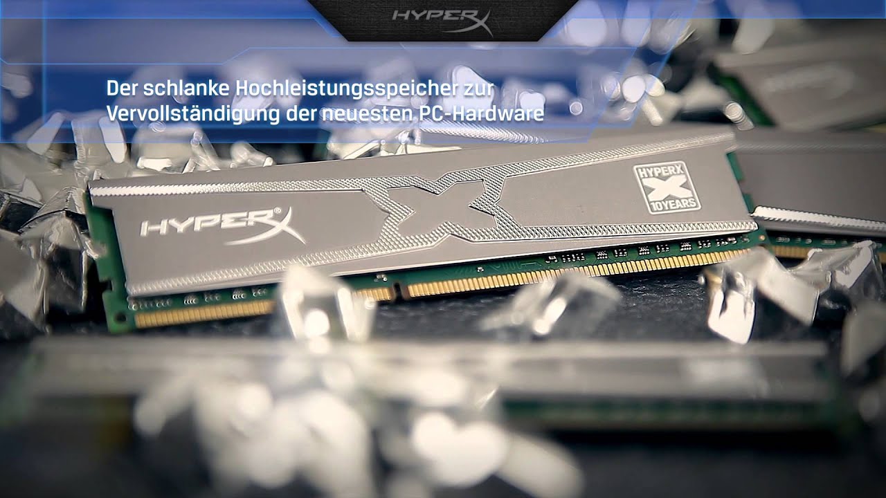 Kingston HyperX 10th Anniversary Speicher