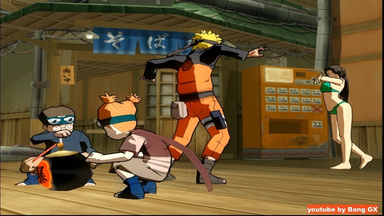 Semua Atas Atas Bulat Naruto Ultimate Ninja 5 PS2
