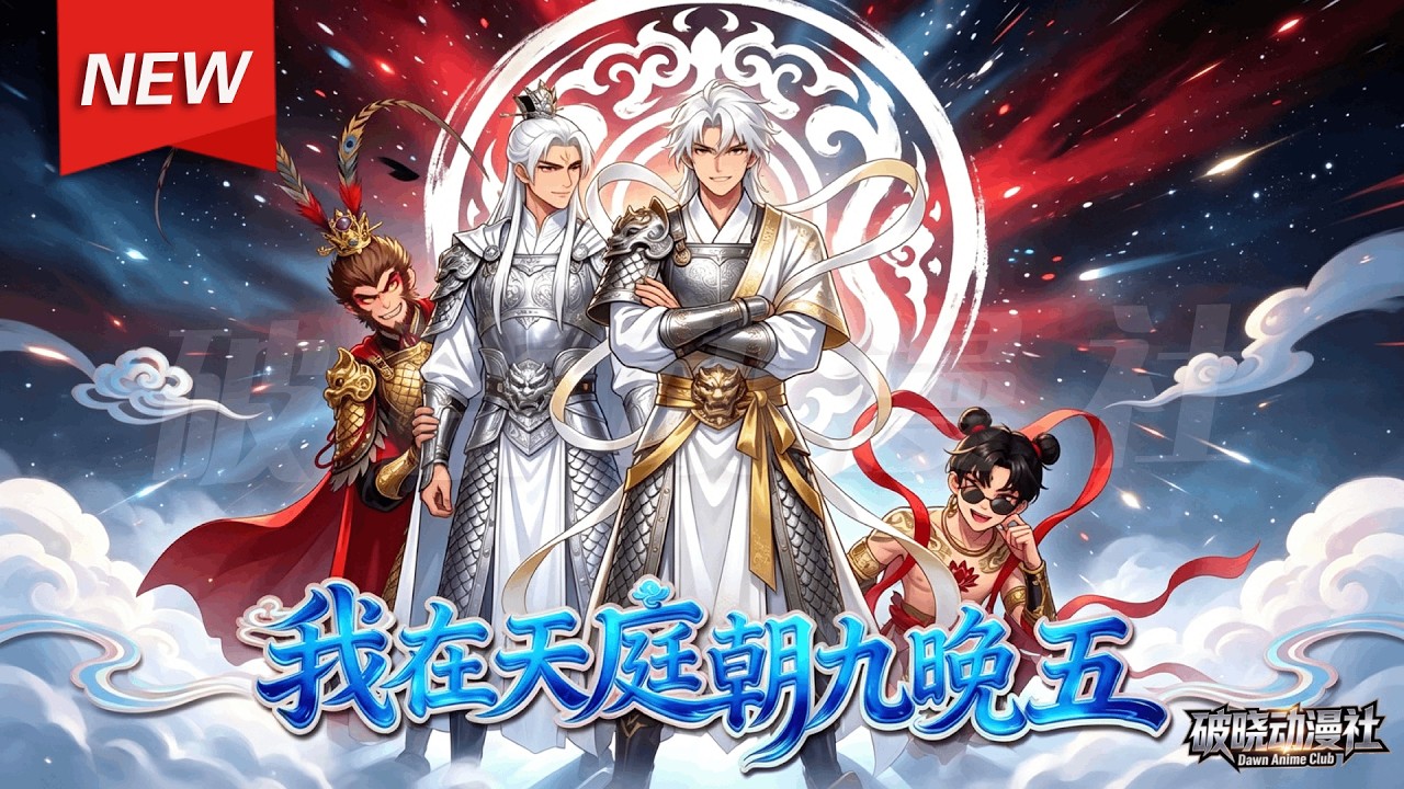 MULTISUB📢新番上线《我在天庭朝九晚五》第1~58集丨现代打工人魂穿天庭，觉醒上班打卡系统，创立反内卷联盟拒加班戏耍玉帝！#漫剧 #破晓动漫社