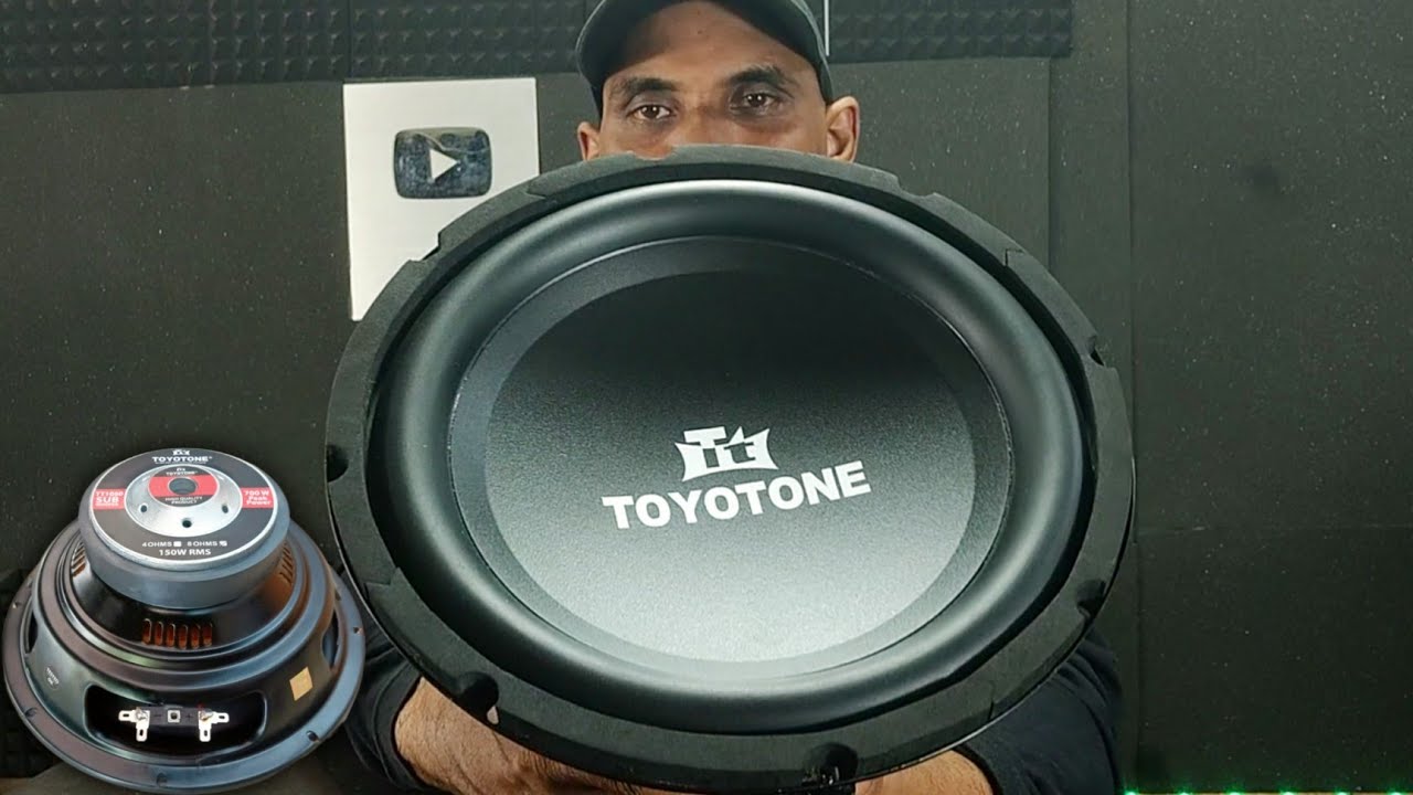 Toyotone Challenger Series 10 inch Subwoofer - RSK Electronisc - 8075455165