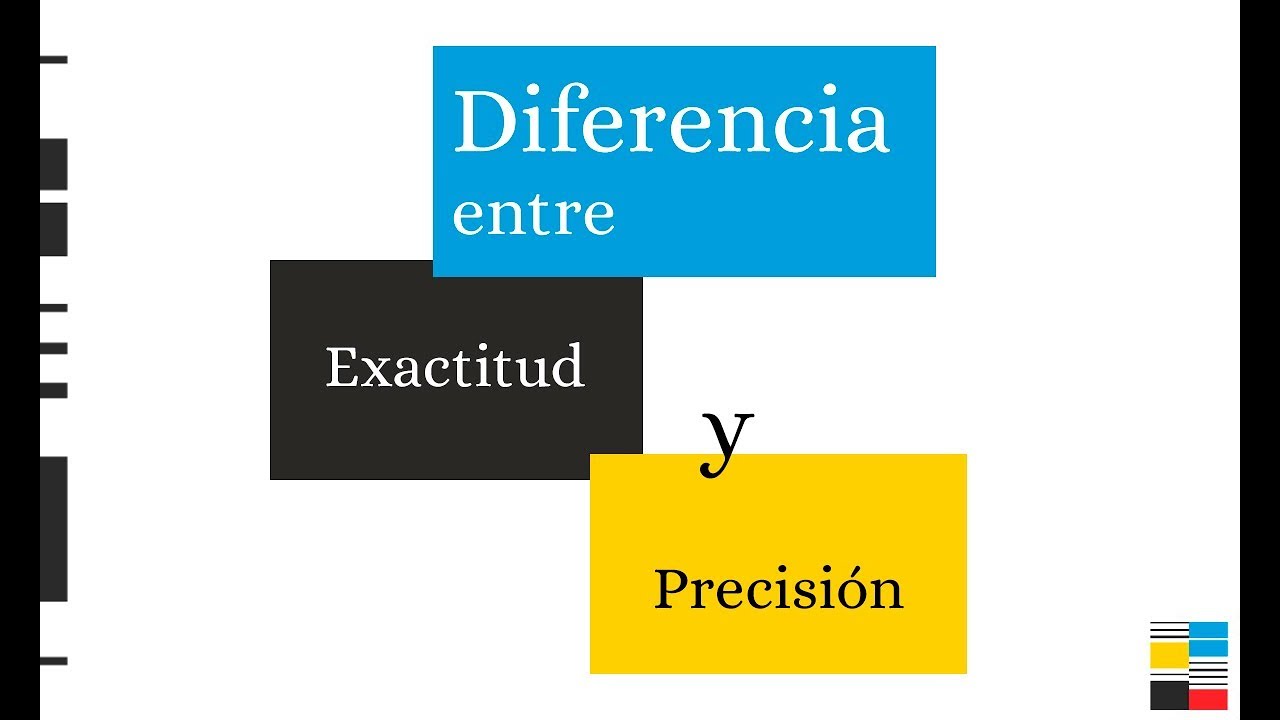 &iquest;Cu&aacute;l es la diferencia entre exactitud y precisi&oacute;n?