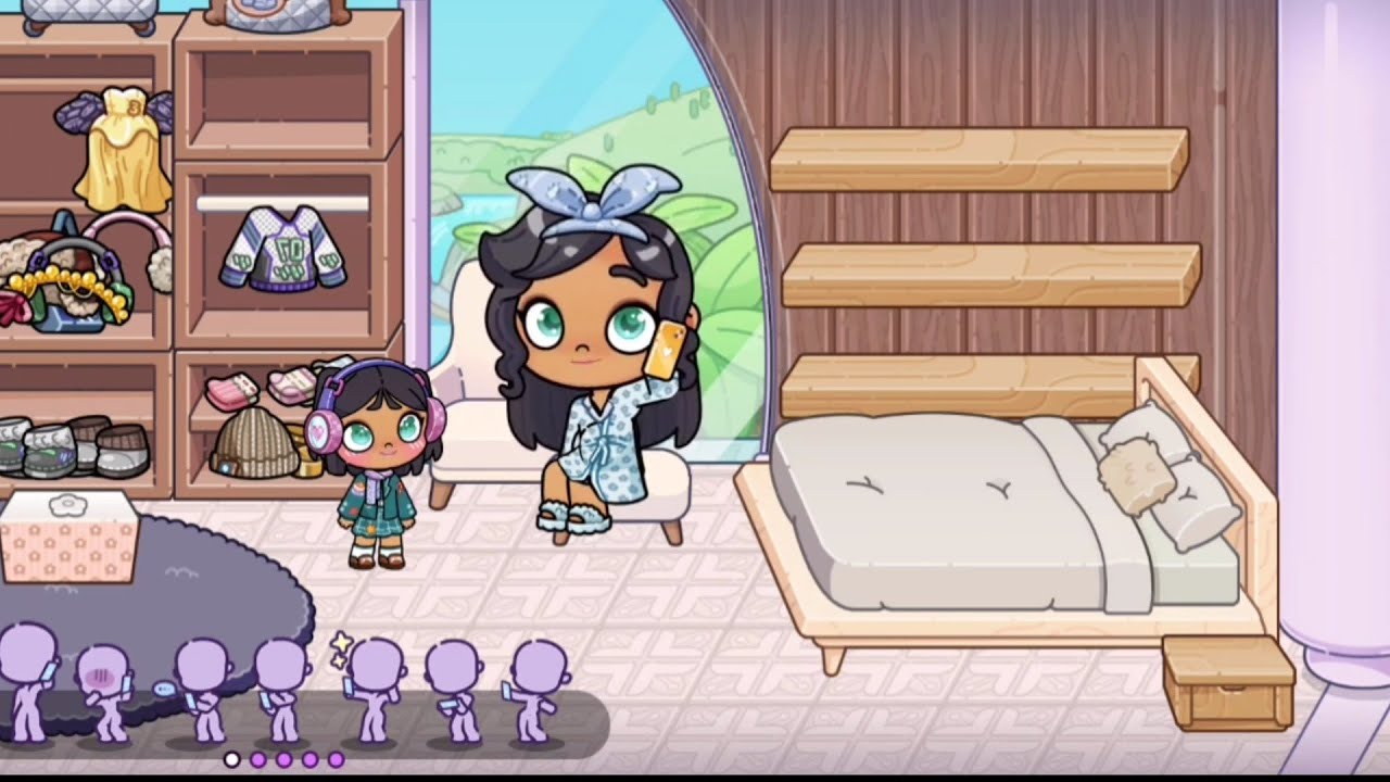 Morning routine avatar world #pazu #avatarstory  @kawaiiavatarworld 