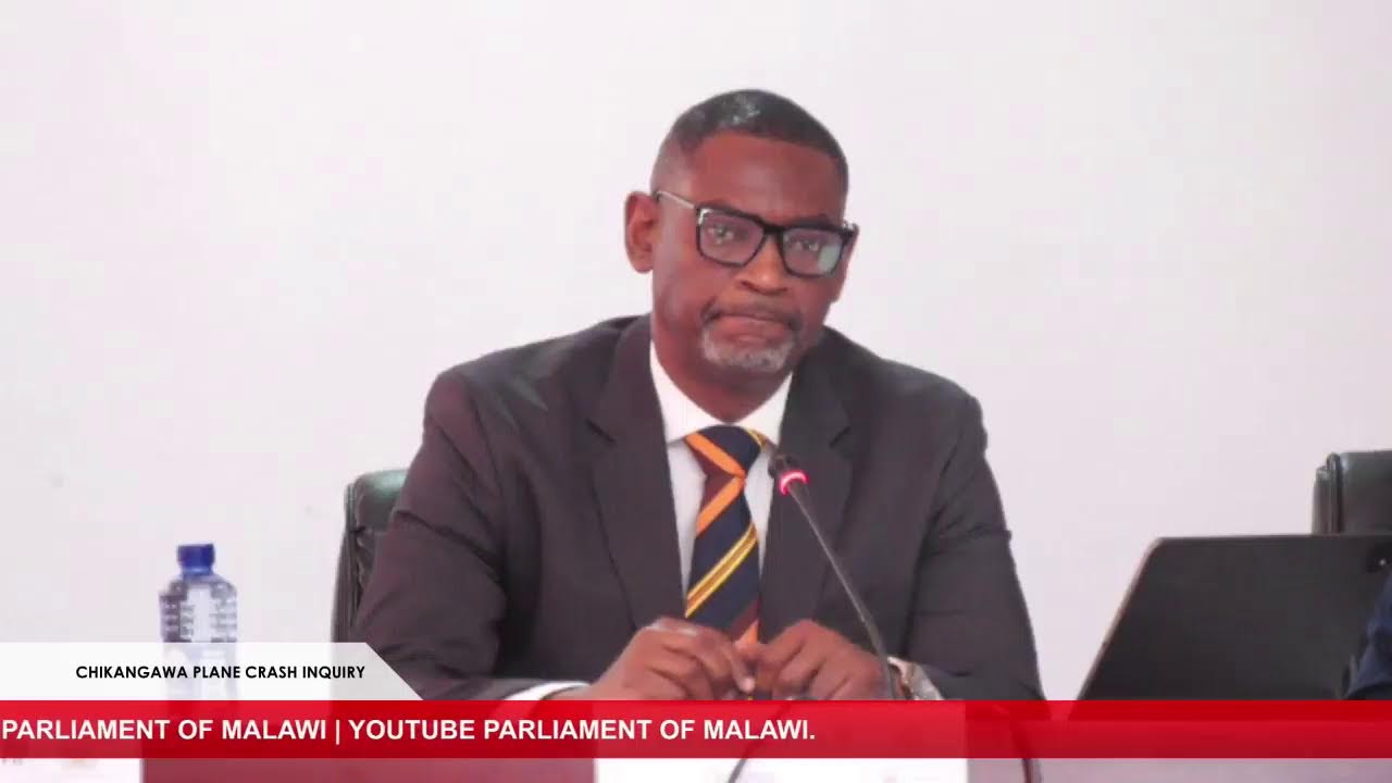 PARLIAMENT OF MALAWI | Parliamentary Ad - Hoc Committee on the 10th June 2024 Chikangawa Plane Crash