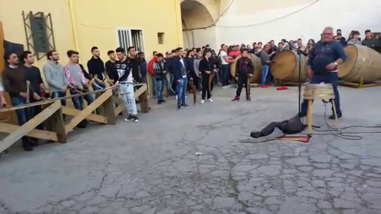 'A festa 'e Sant'Antuono, Macerata Campania - Prove 'O Scavatore