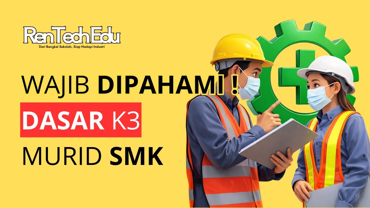 Mempelajari K3 Keselamatan dan Kesehatan Kerja Dasar di SMK Ternyata Sangat KRUSIAL!