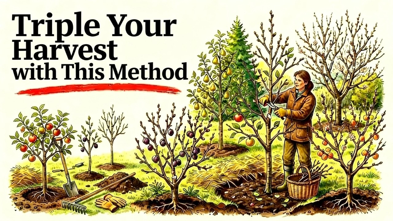 7 Types of Fruit Trees to Prune in January - You'll have more fruit than you can eat this summer!