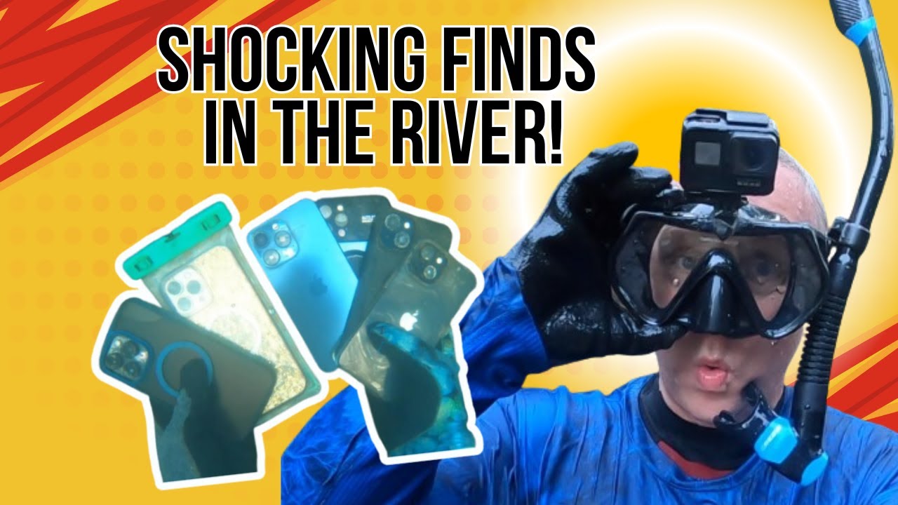 River Scavenge Crazy Surprises!📱😮