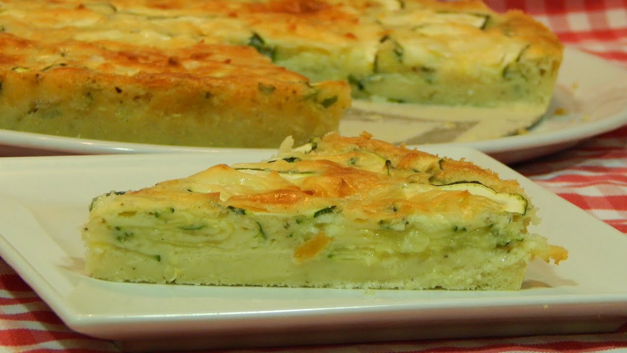 Cómo hacer pastel de calabacín receta fácil