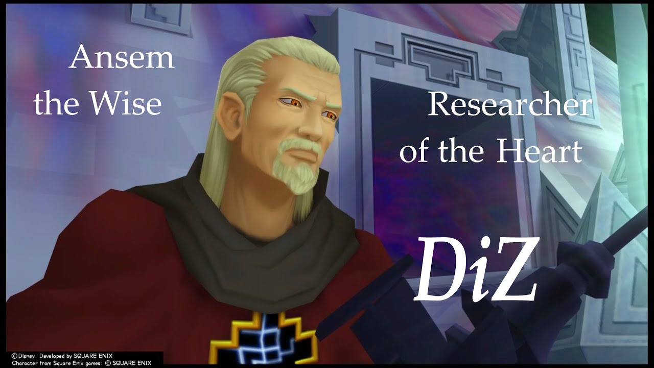 DiZ [ALL CUTSCENES] | Kingdom Hearts Series THE MOVIE