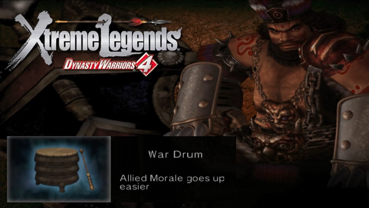 War Drum - Rare Item Guide | Dynasty Warriors 4 Xtreme Legends