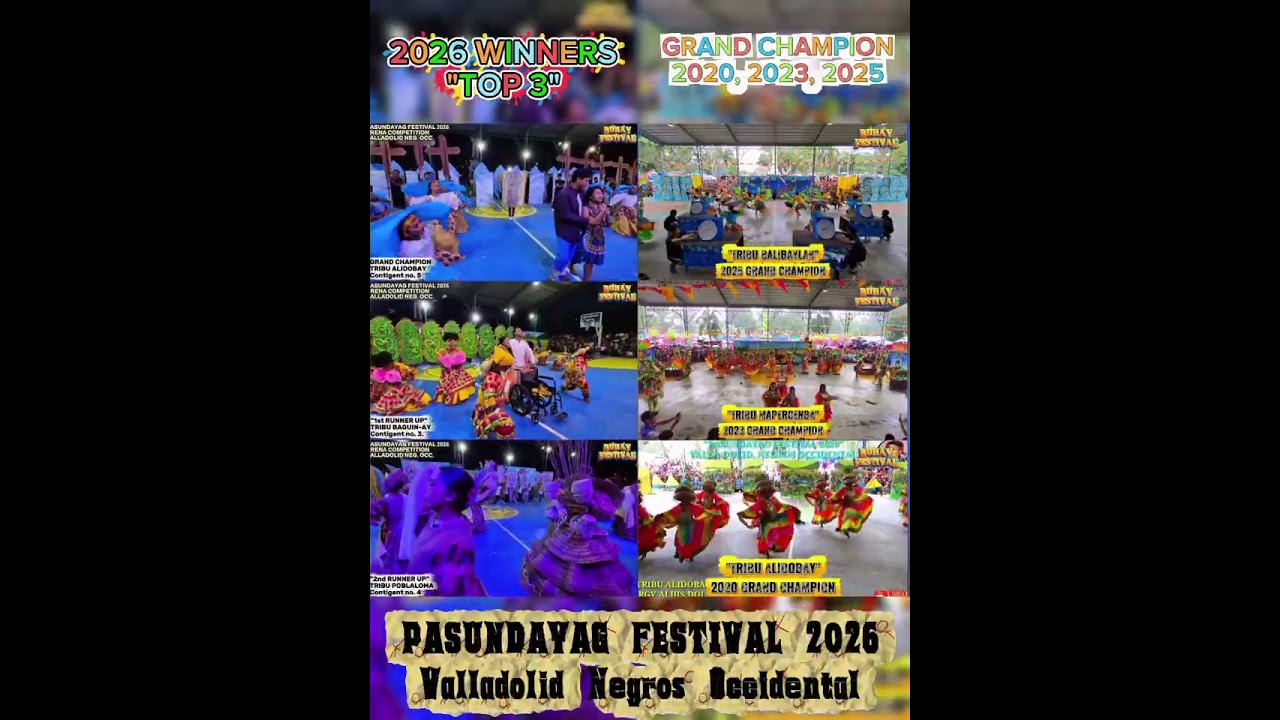 PASUNDAYAG 2026: NEW MUSIC VS OLD MUSIC_GENERATION OF CHAMPION 2020, 2023, 2025 & 2026 TOP 3 WINNERS