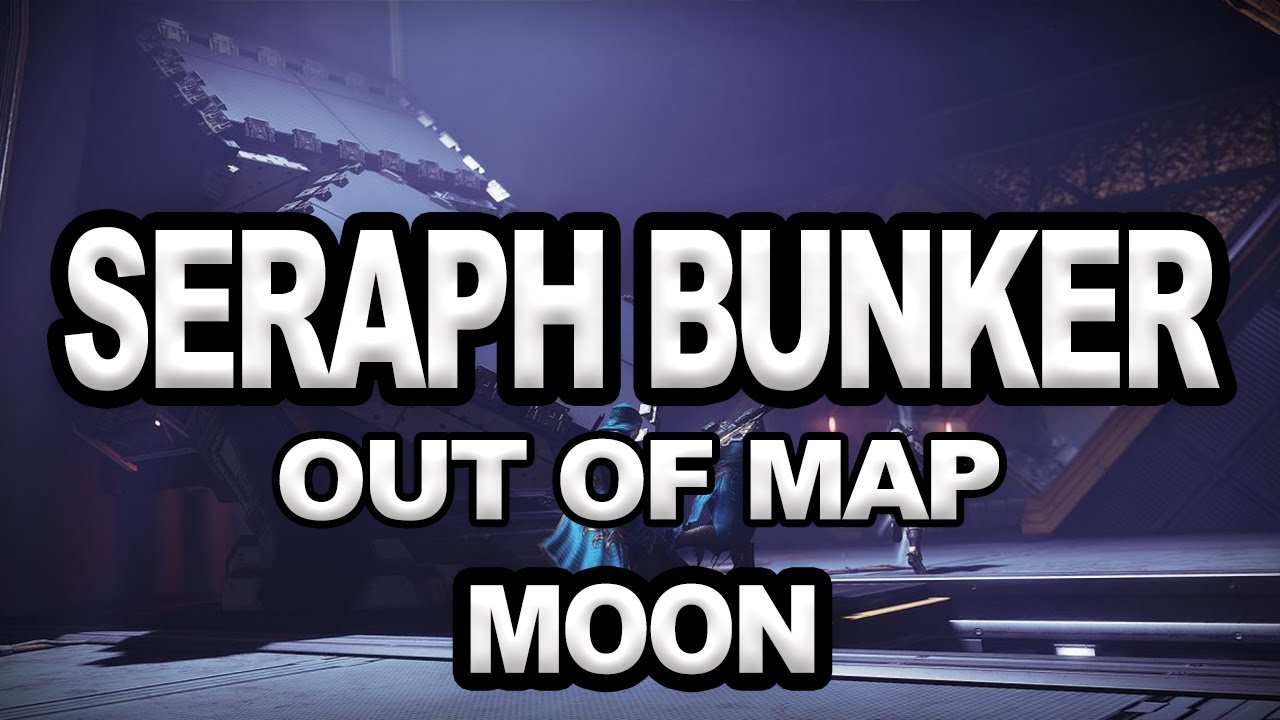 Outside of Seraph Bunker: The Moon Glitch