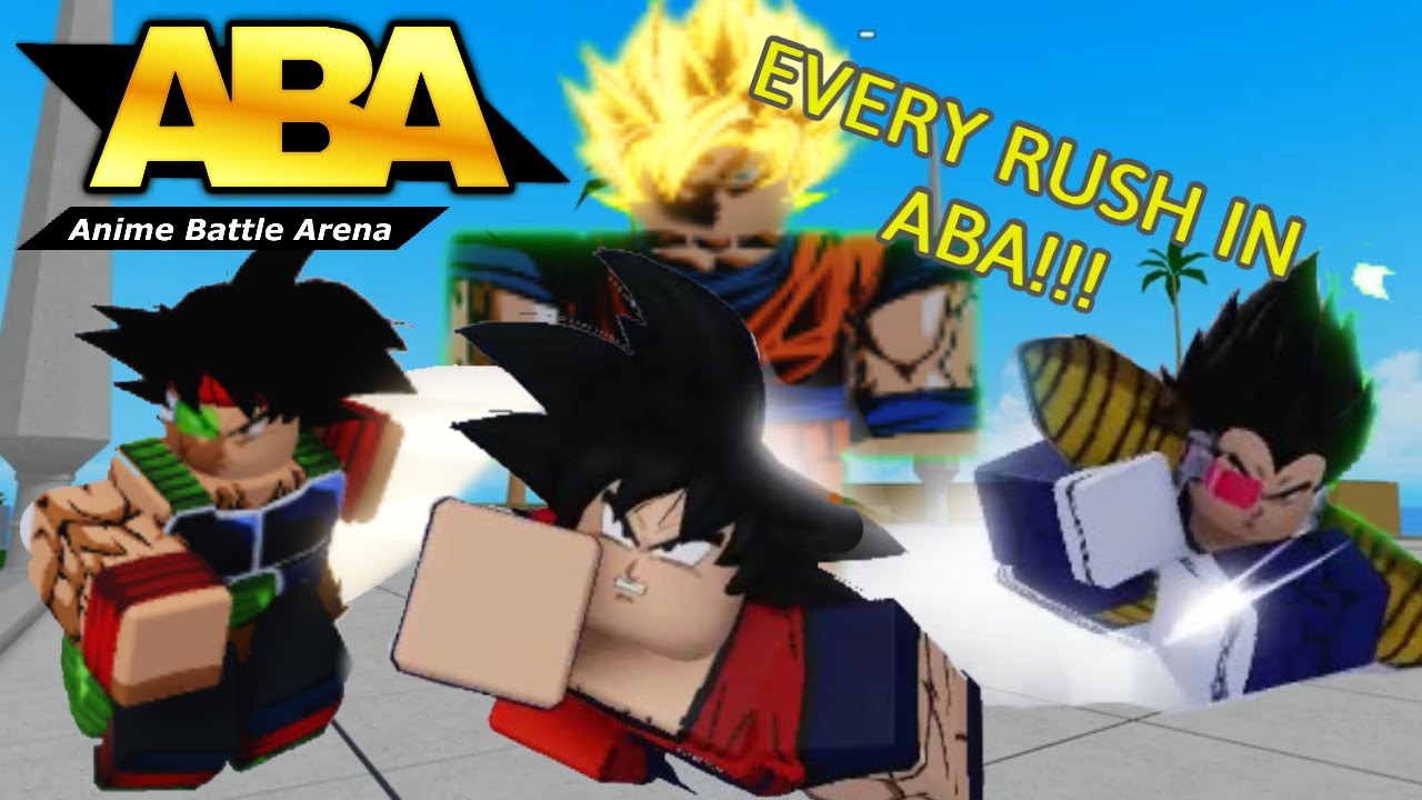 EVERY SPECIAL RUSH IN ABA | Anime Battle Arena