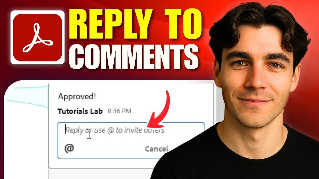 How To Reply To Comments In Adobe Acrobat DC (Tutorial 2026)