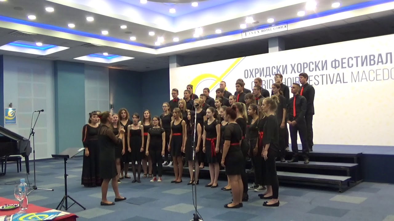 Omladinski mešoviti hor MŠ Josif Marinković Zrenjanin u Ohridu 2018
