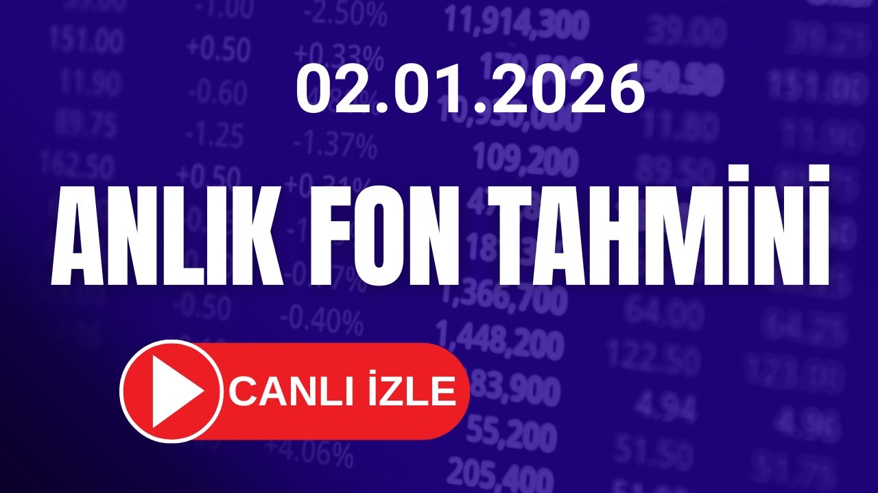 TEFAS Fon Takibi - TLY,  DFI, BOS Fonu ve Altın - Gümüş Spot Anlık Tahmini 02.01.2026
