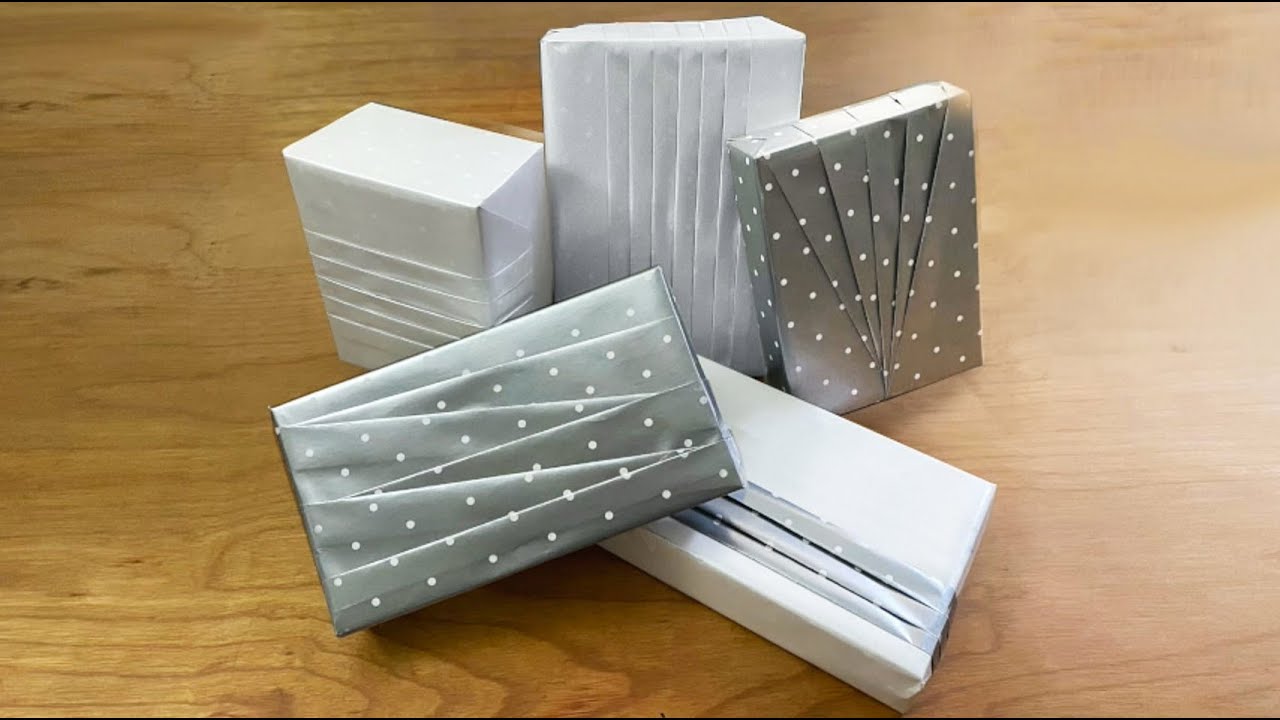 Secret Language of Japanese Pleated Gift Wrapping (with easy instructions)