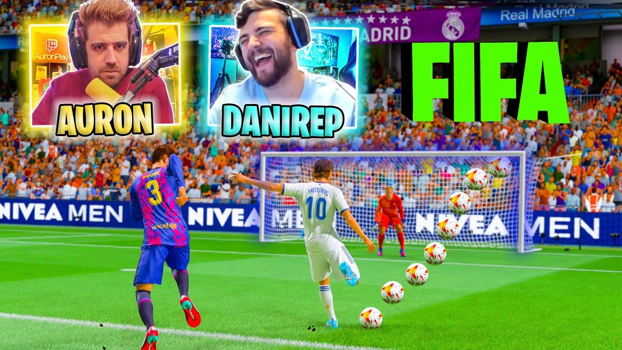 TIRO IMPOSIBLE!! CON IBAI Y AMIGOS! - FIFA 22 PORCINOS FC