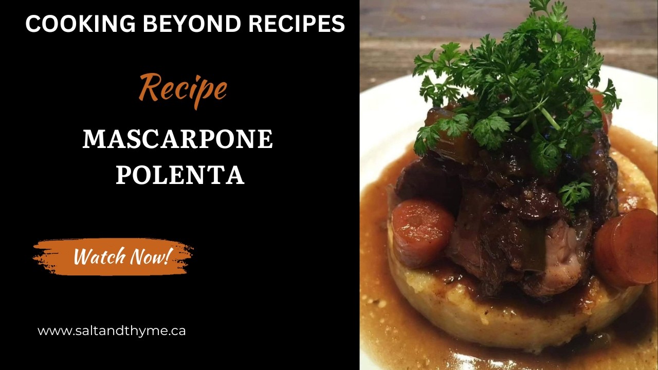 Mascarpone polenta