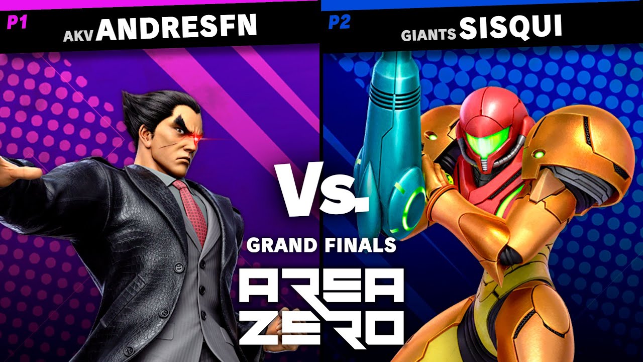 AREA ZERO #1 - AKV | AndresFn (Kazuya) Vs. GIANTS | Sisqui (Samus, Snake) - Grand Finals
