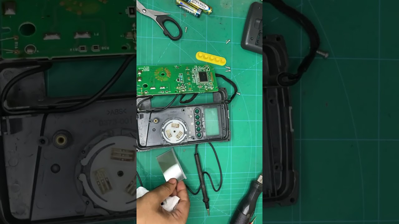 Sanwa MMultimuter  LCD display  repair