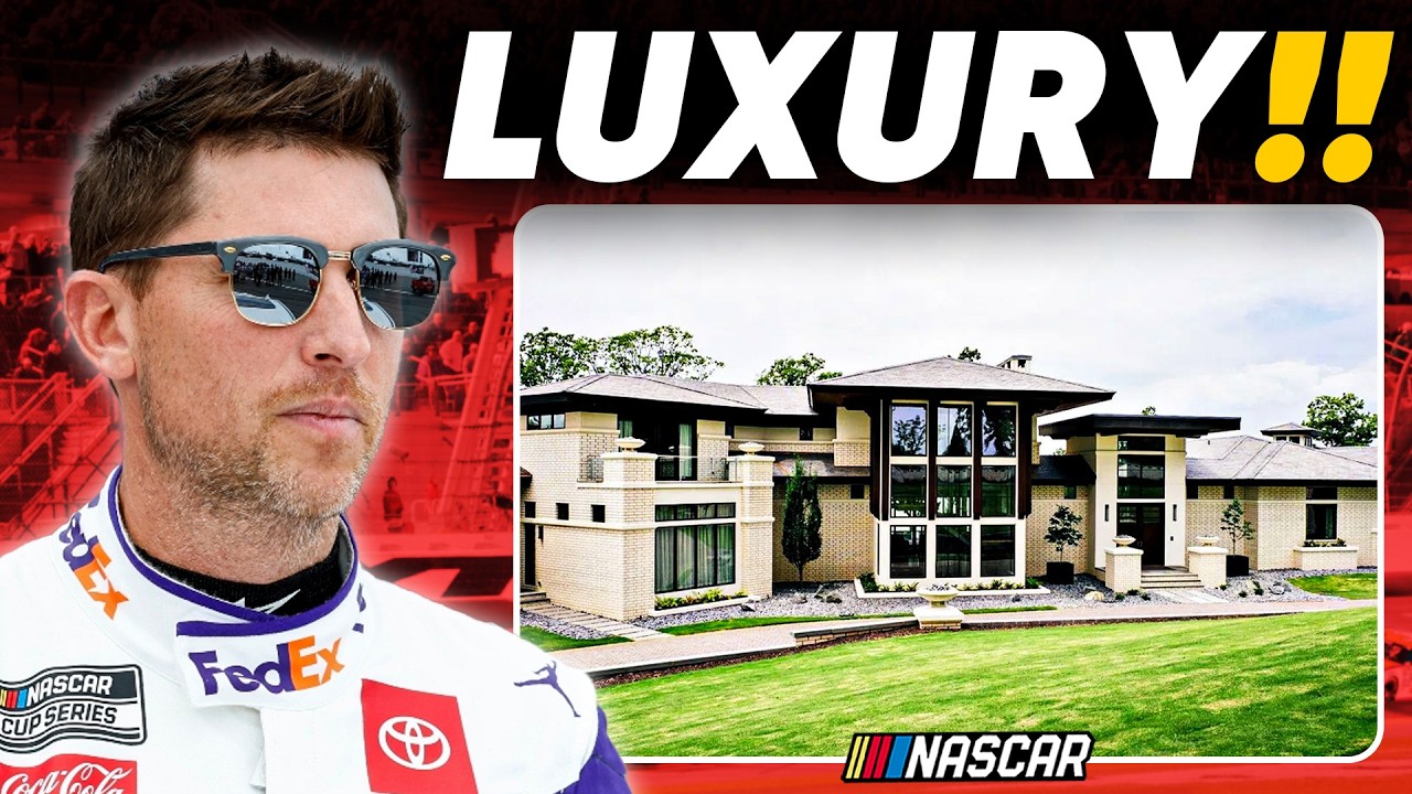 Inside Denny Hamlin's Lavish Lifestyle, Cars, Mansions, and Millions!