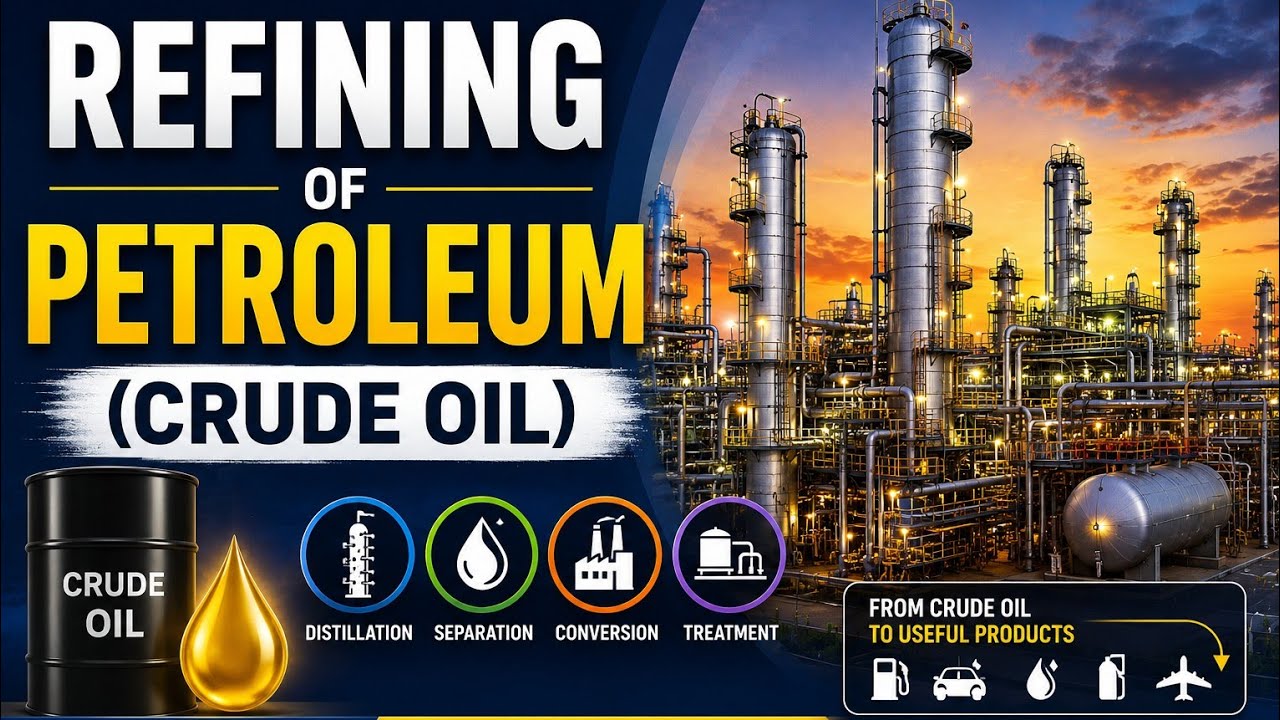 Refining of Petroleum (Crude oil) | Chemistry