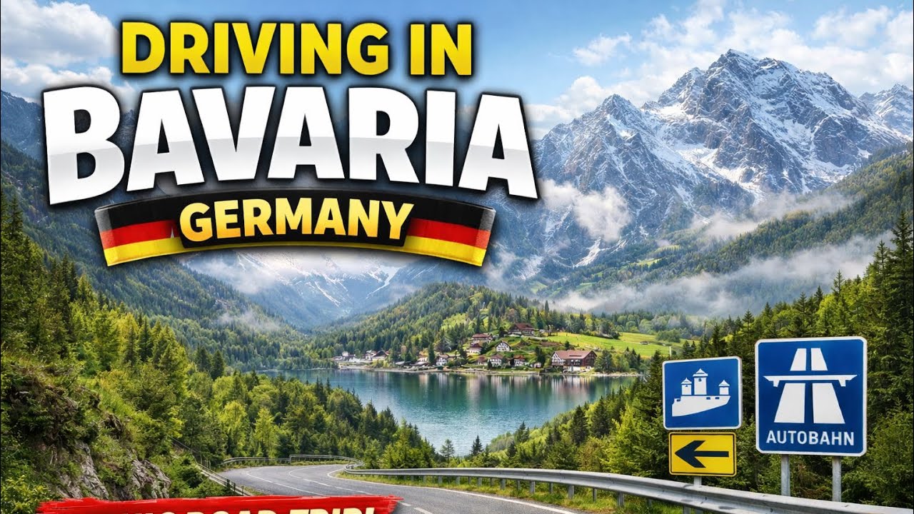 Driving in Bavaria Germany 🇩🇪 | Scenic Road Trip Through Bavarian Alps, Villages 