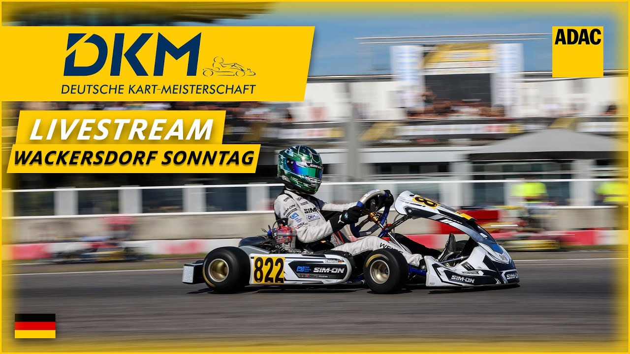 Sonntag Live: Deutsche Kart-Meisterschaft in Wackersdorf🔥 | DKM 2025