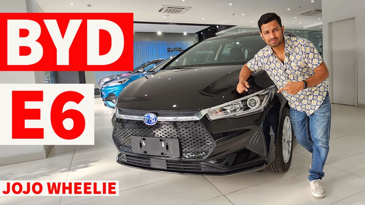 New BYD E6  electric  MPV detailed walkaround | 500+ km range  |  Price, Range, Features
