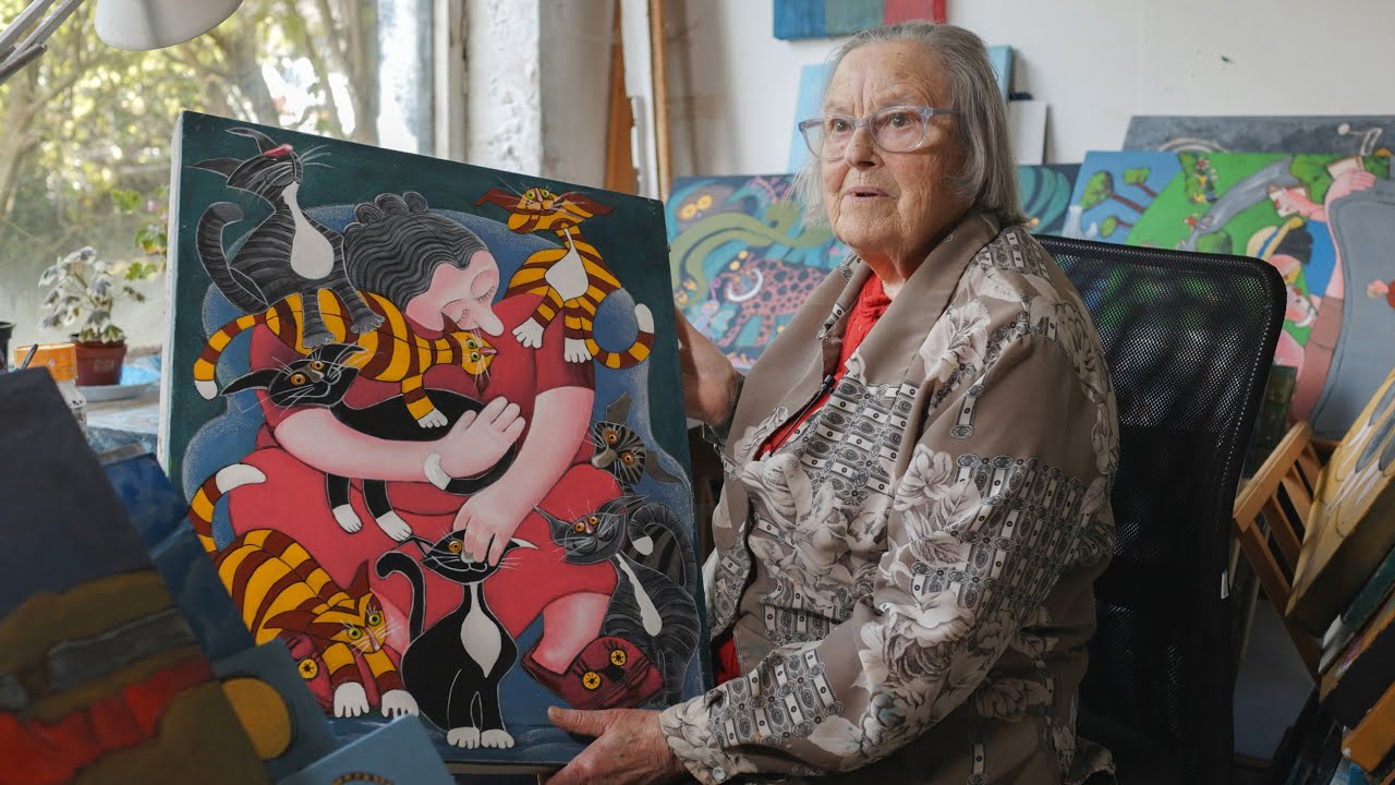 Village Artists | Welsh Art Documentary | Paintings, Glass and Sculpture