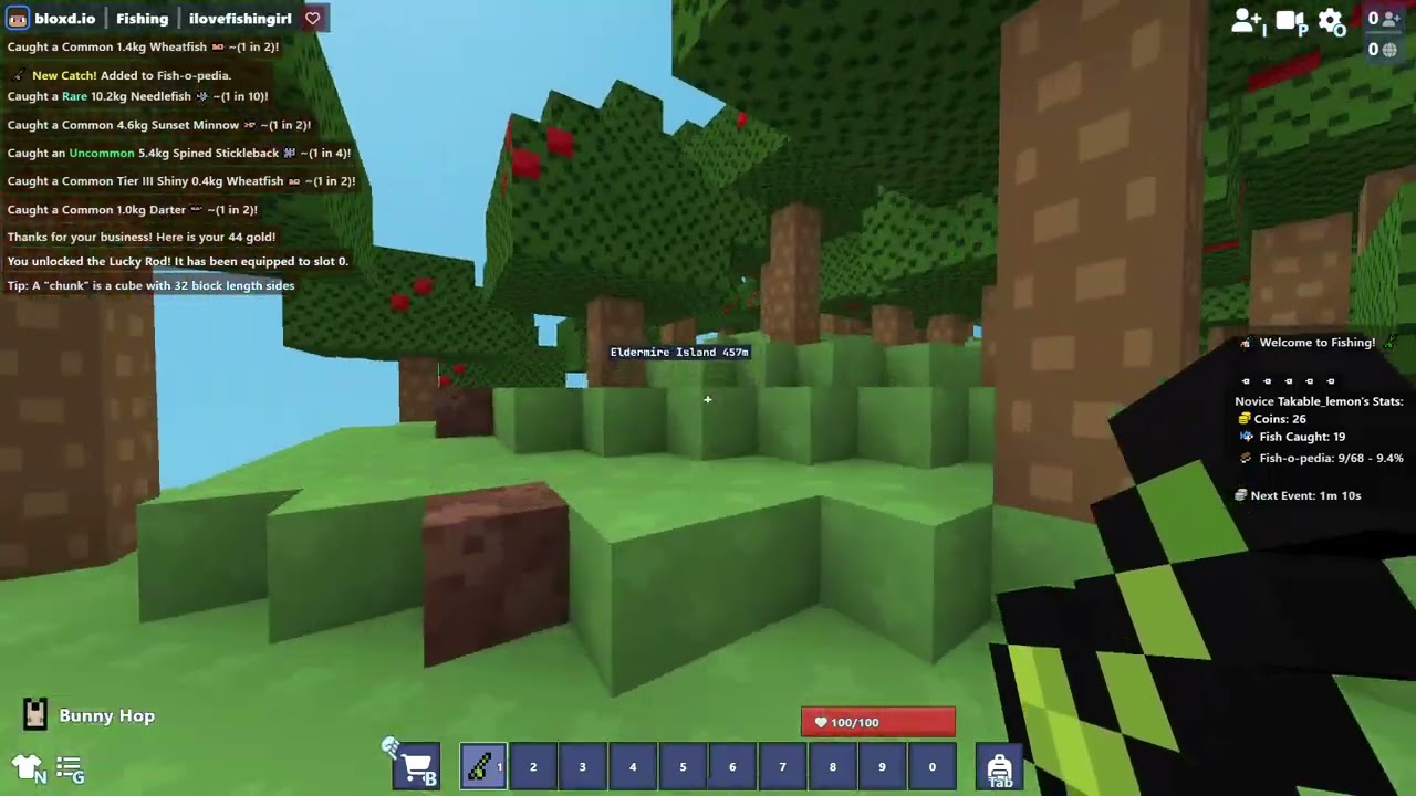 PLAYING BLOXD.IO FISHING GAMEMODE