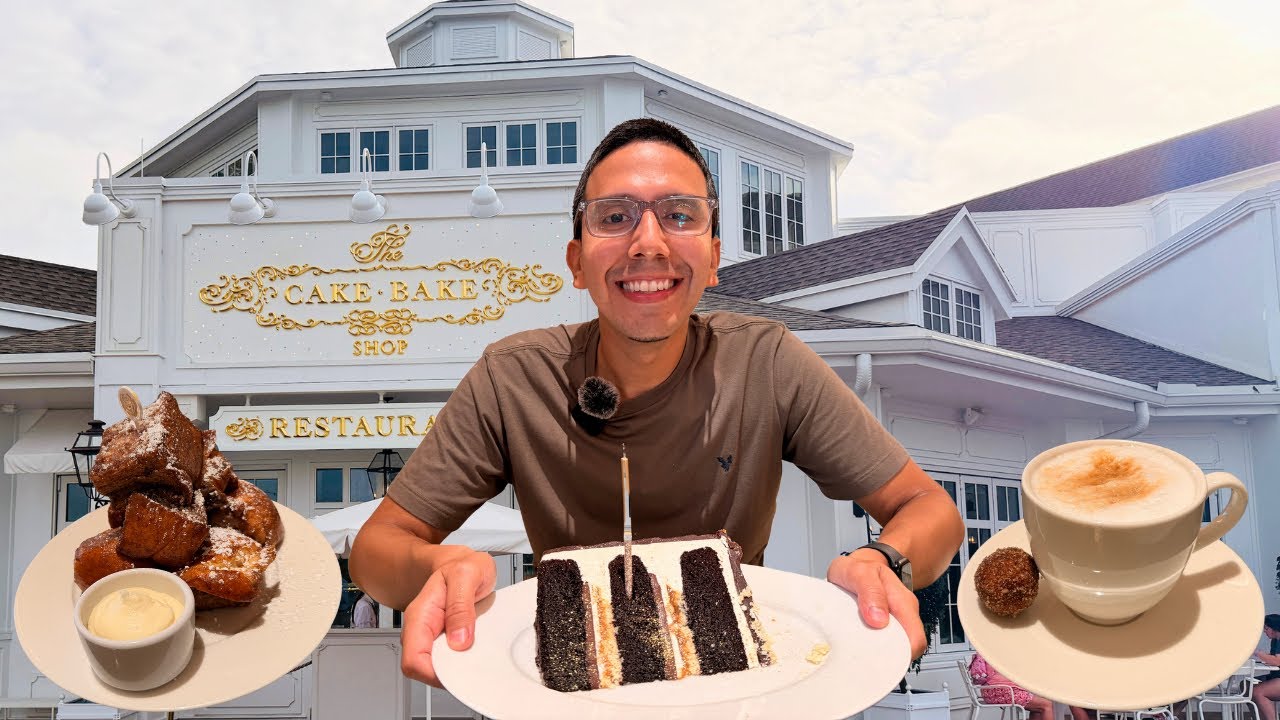 Завтрак в кондитерской Disney Cake Bake Shop: вот как это на самом деле! 🍰