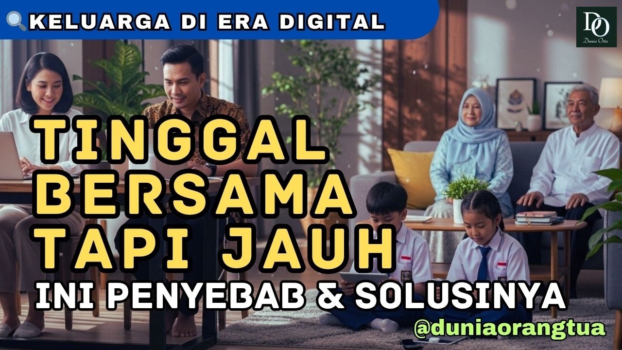Keluarga Masih Satu Rumah, Tapi Sudah Tidak Terhubung? Ini Penyebab dan Solusinya