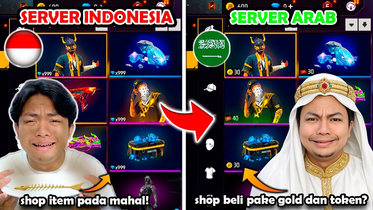 NEKAT BOBOL SEMUA SERVER FF! DEMI LIAT EVENT RAMADHAN PALING BAGUS DI DUNIA! 🥶