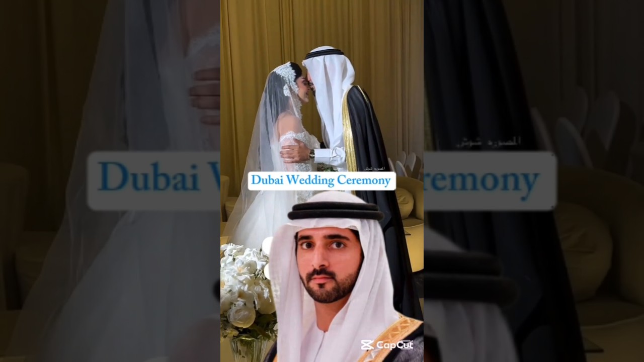 Dubai beautiful wedding ceremony|Dubai Royal Family#lifestyle#trending#dubai#wedding#shorts