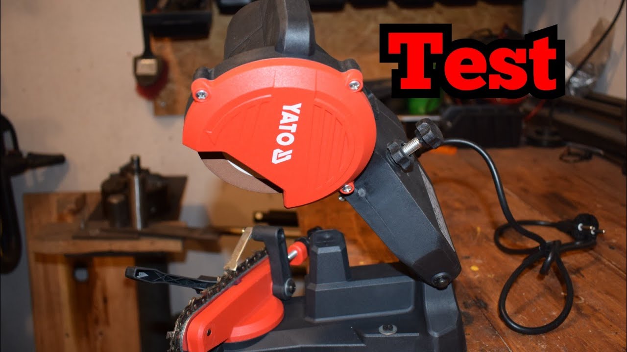 Electric chain sharpener for Yato chainsaw.