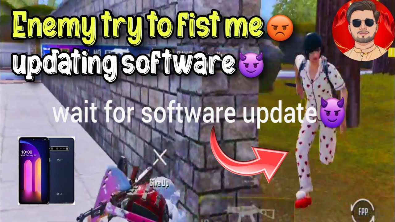 Enemy Try to Fist me😡||Wait for Software update 😈|Lgv60 Livik Pubg Mobile 2026 Test| Faisu Gaming YT