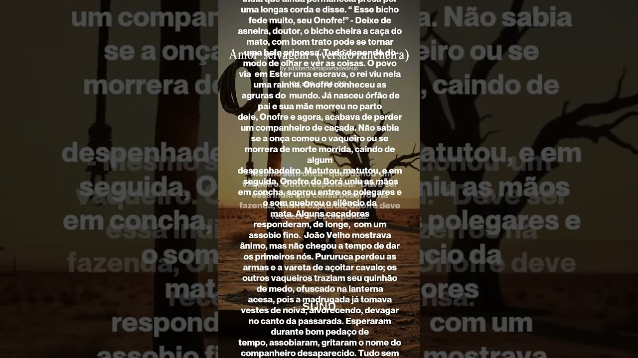 Amor  selvagem   versão rancheira