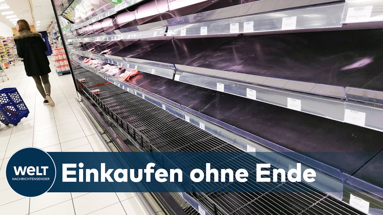 HAMSTERK&Auml;UFE IN CORONA-ZEITEN: Lebensmittelhandel versichert - die Lieferketten funktionieren noch