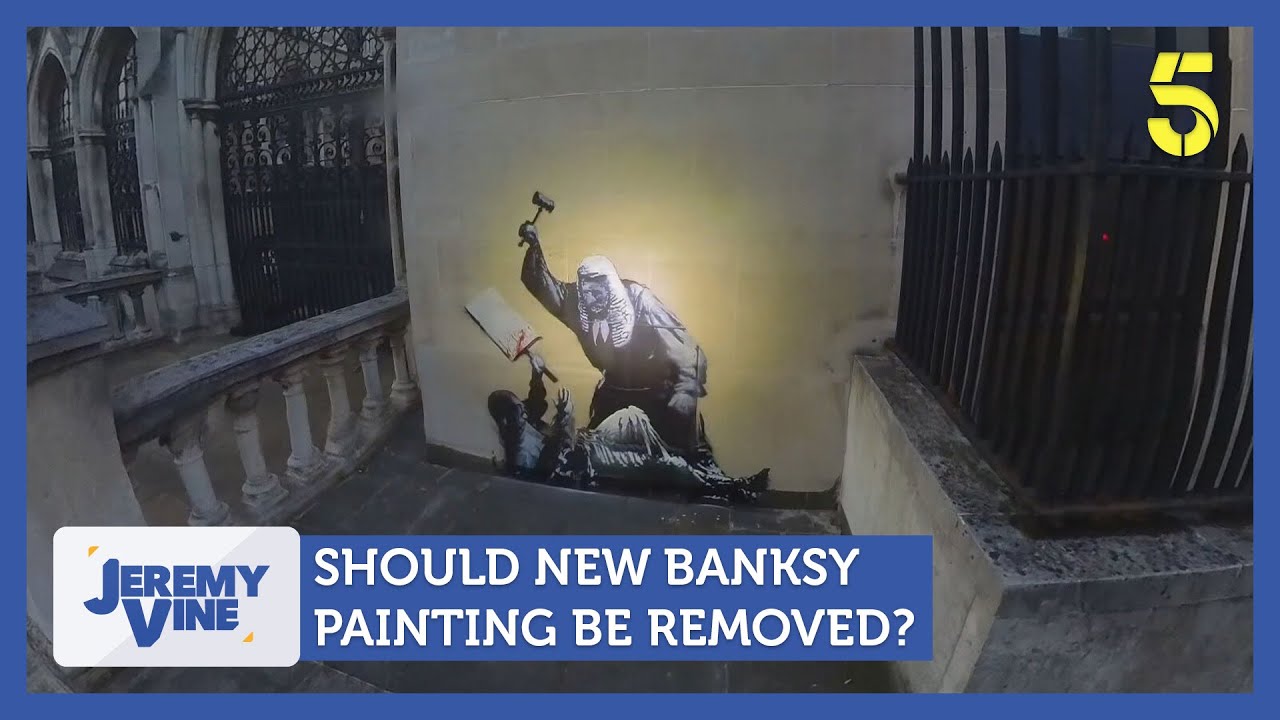 Should new Banksy painting be removed? Feat. Christian Calgie & Nina Myskow | Jeremy Vine