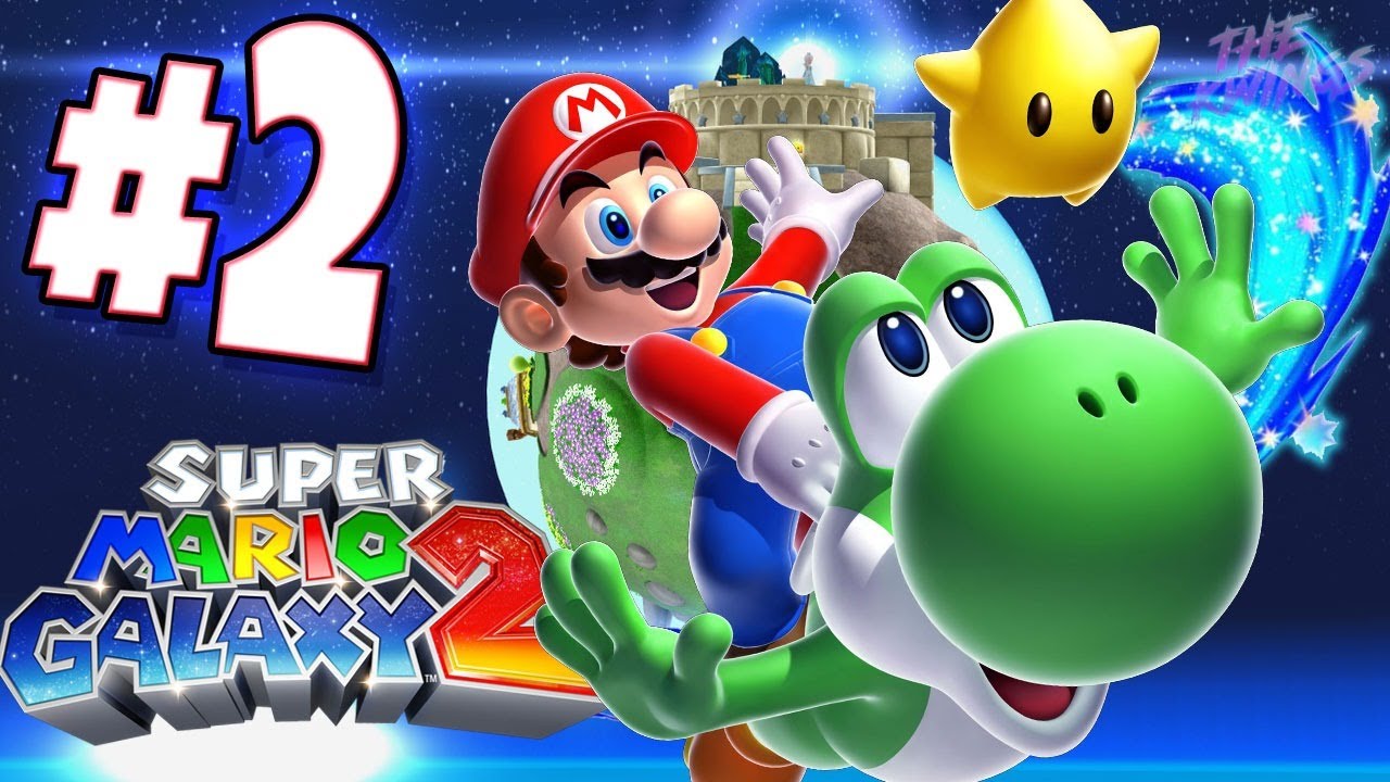 Super Mario Galaxy 2 - Part 2 WORLD Two! (Wii U) HD