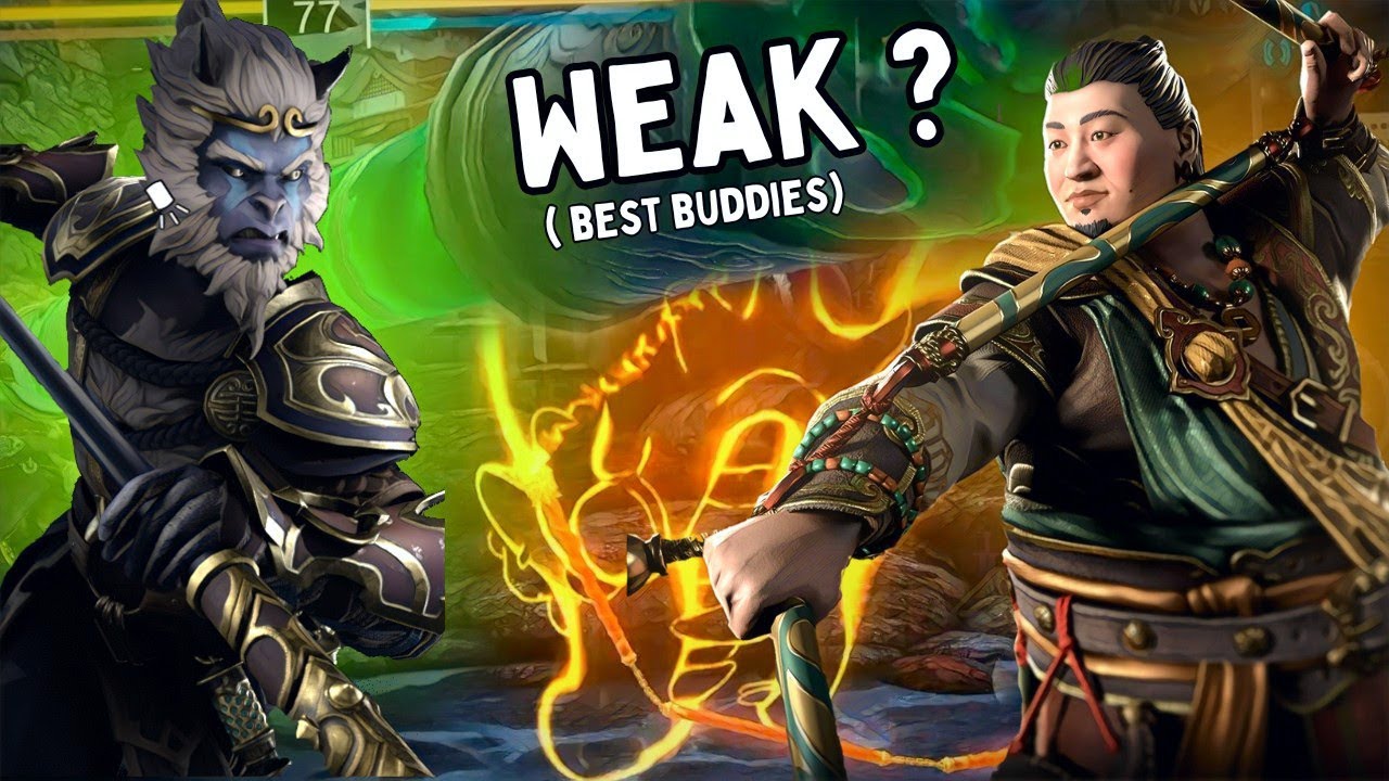 Вот что происходит, когда MONKEY KING и HONG-JOO объединяются 🐒🐲 || Shadow Fight 4 Arena