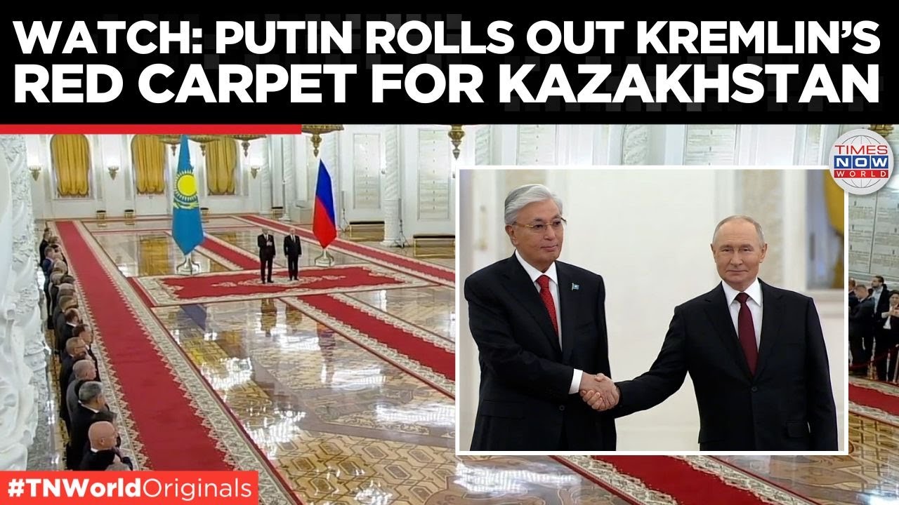 KREMLIN SPECTACLE: Putin Greets Kazakhstan&rsquo;s Tokayev with Full Honors