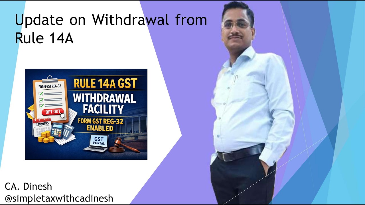 Stuck in Rule 14A? Apply GST REG-32